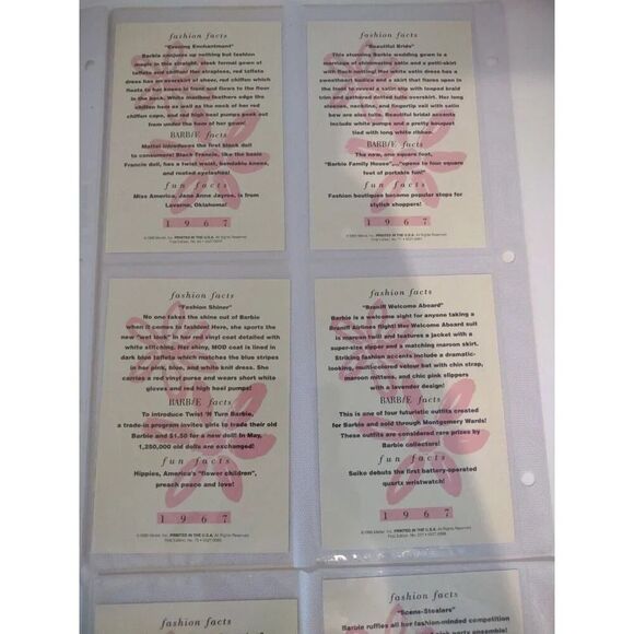 Barbie Trading Cards Lot Of 16 - Picture 9 of 10